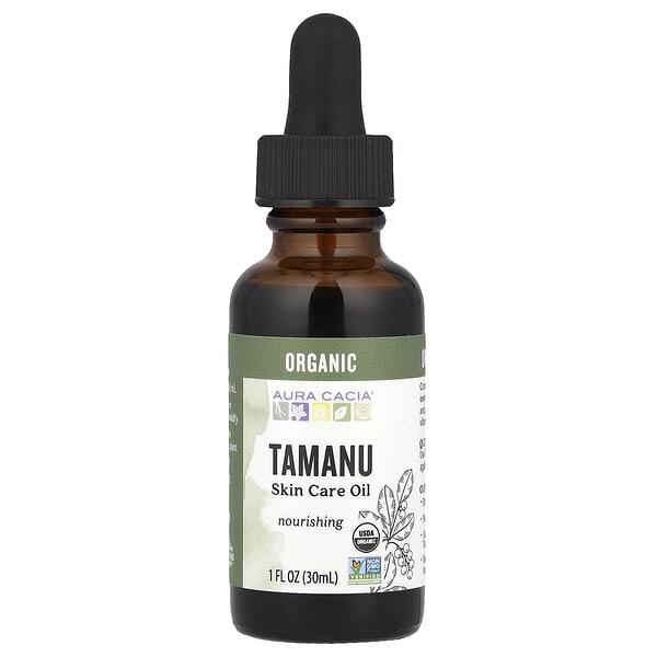 Aura Cacia, Skin Care Oil, Organic Tamanu, 1 fl oz (30 ml)