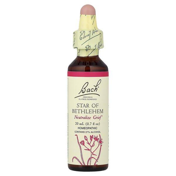 Bach, Original Flower Remedies, Star of Bethlehem, 0.7 fl oz (20 ml)