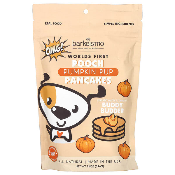 Bark Bistro, Worlds First Pooch Pancakes, Pumpkin Pup, 14 oz (396 g) (Discontinued Item)