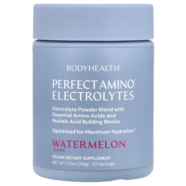 BodyHealth, Perfect Amino™ Electrolytes, Watermelon, 5.5 oz (156 g)