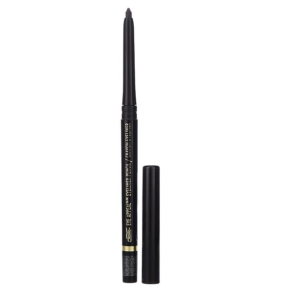 Black Radiance, Eye Appeal Eyeliner Pencil, Sparkling Black, 0.008 oz (0.23 g) (Discontinued Item)