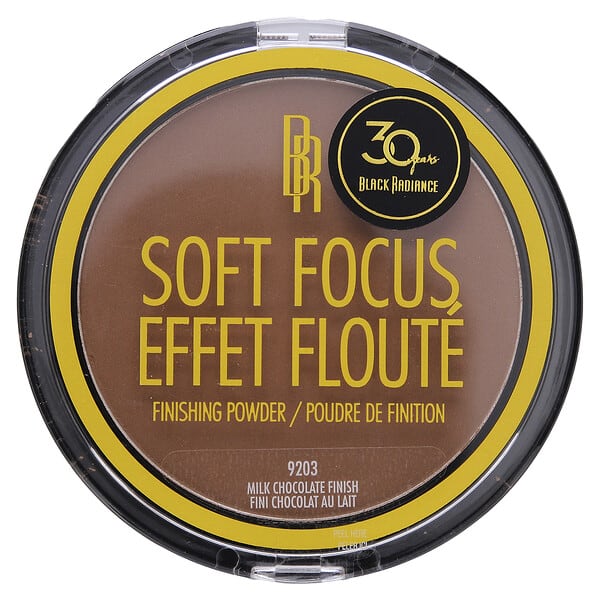 Black Radiance, True Complexion, Soft Focus Finishing Powder, 9203 Milk Chocolate Finish, 0.46 oz (13 g) (Discontinued Item)