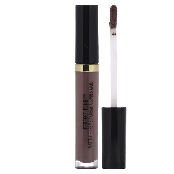 Black Radiance, Perfect Tone, Matte Lip Crème, 5402 Go Nude, 0.17 fl oz (5.1 ml) (Discontinued Item)