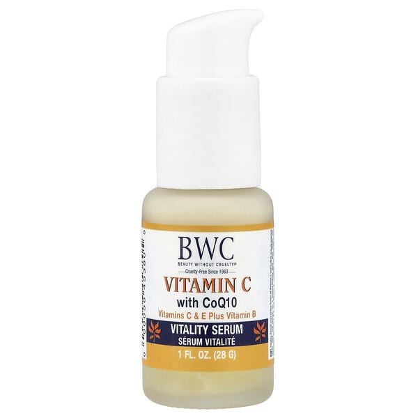 Beauty Without Cruelty, Vitamin C with CoQ10, Vitality Serum, 1 fl oz (28 g) (Discontinued Item)