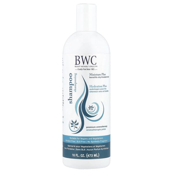 Beauty Without Cruelty, Moisture Plus Shampoo, Dry/Treated Hair, 16 fl oz (473 ml) (Discontinued Item)