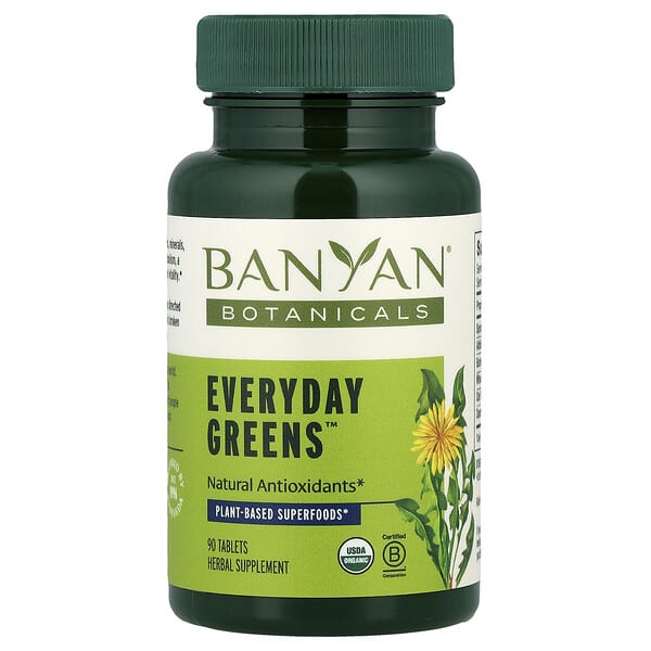 Banyan Botanicals, Everyday Greens™, 90 шахмал