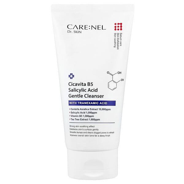 Care:Nel, Cicavita B5, Salicylic Acid Gentle Cleanser, 5.07 fl oz (150 ml)