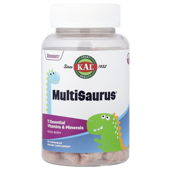 KAL, MultiSaurus®, Mixed жимс, 60 зажилдаг шахмал