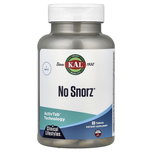 KAL, No Snorz™, 60 шахмал
