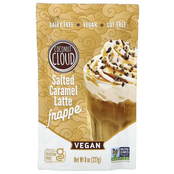 Coconut Cloud, Vegan Salted Caramel Latte Frappe, 8 oz (227 g)