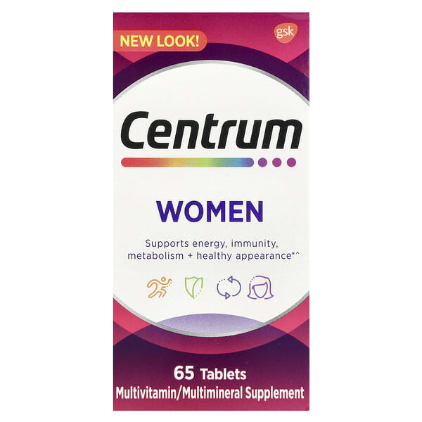 Centrum, Women Multivitamin, 65 шахмал