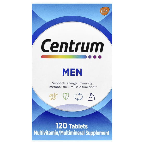 Centrum, Men Multivitamin, 120 шахмал