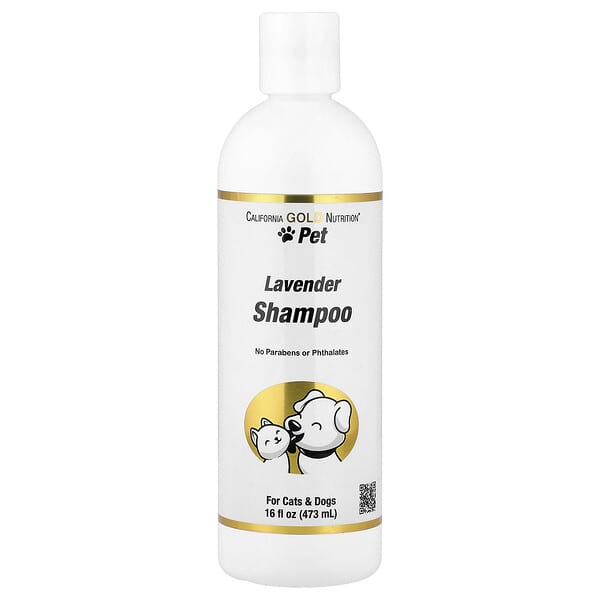 California Gold Nutrition, Pet Shampoo, For Cats & Dogs, Lavender, 16 fl oz (473 ml)