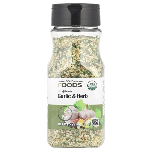 California Gold Nutrition, Foods, органик сармис & Herb, 5.93 oz (168 g)