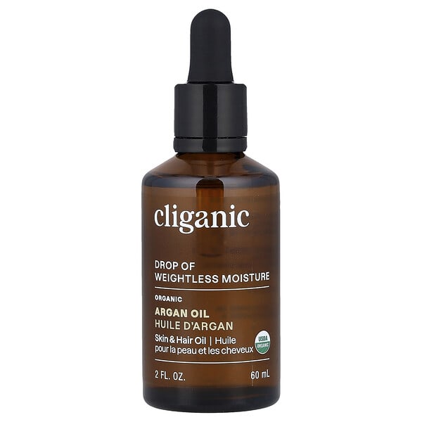 Cliganic, Organic Argan Oil, For Combination Skin, 2 fl oz (60 ml)