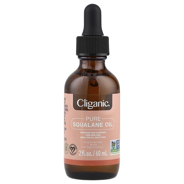 Cliganic, Drop of Softness™, Squalane Oil, 2 fl oz (60 ml)