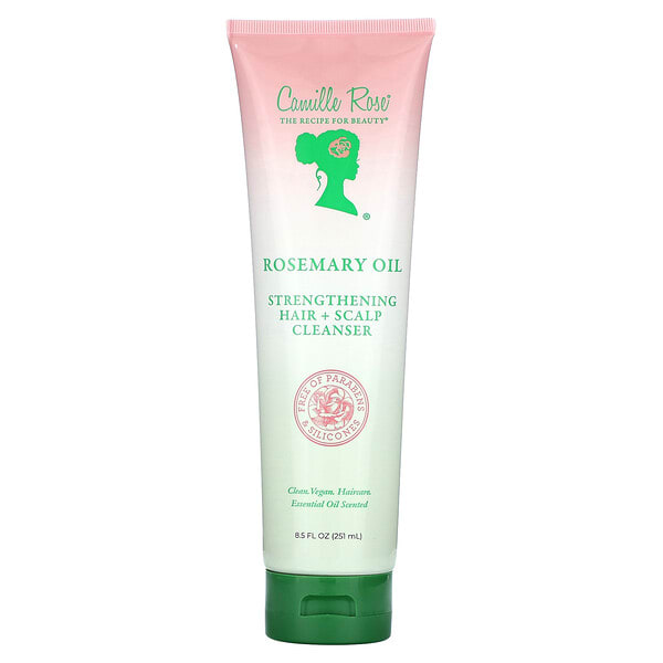 Camille Rose, Strengthening Hair + Scalp Cleaner, Rosemary Oil, 8.5 fl oz (251 ml) (Discontinued Item)