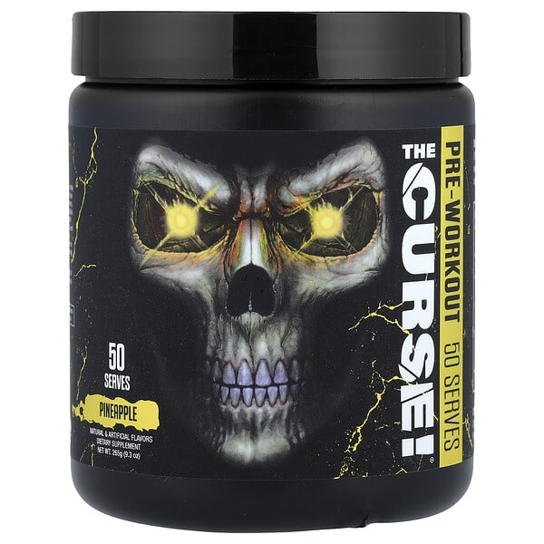 JNX Sports, The Curse!®, Pre-Workout, Pineapple, 9.3 oz (265 g)