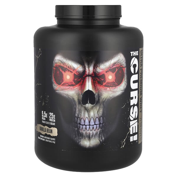 JNX Sports, The Curse!®, Ultra Premium Whey, Vanilla Bean, 5 lb (2.27 kg) (Discontinued Item)