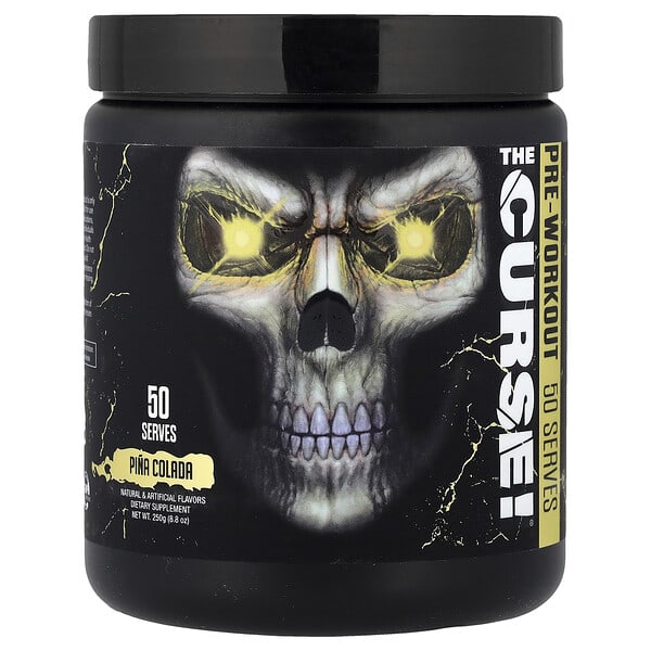 JNX Sports, The Curse!®, Pre-Workout, Pina Colada, 8.8 oz (250 g)