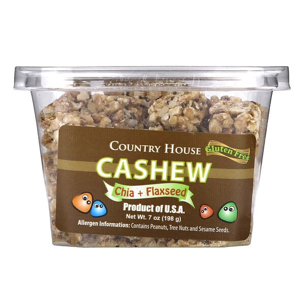 Country House, Cashew, Chia + Flaxseed, 7 oz (198 g)