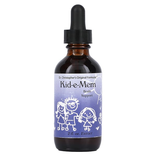 Christopher's Original Formulas, Kid-e-Mem, Brain Support, 2 унц