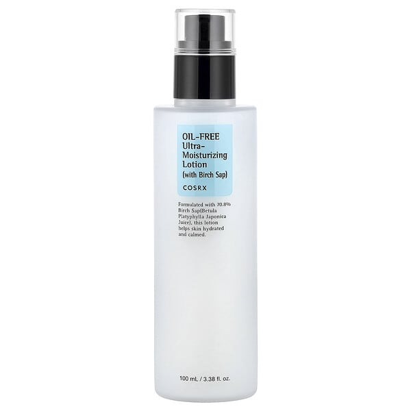 CosRx, Oil-Free Ultra-Moisturizing Lotion with Birch Sap, 3.38 fl oz (100 ml)