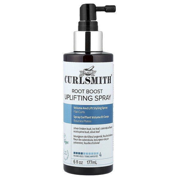 Curlsmith, Root Boost Uplifting Spray, Volume Hold, Flat Curls, 6 fl oz (177 ml)