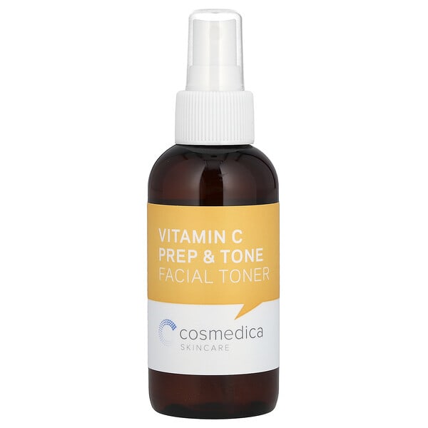Cosmedica Skincare, Vitamin C Prep & Tone, Facial Toner, 4 oz (120 ml)