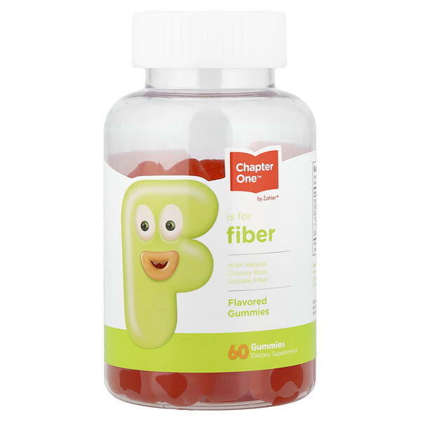 Zahler, Fiber чихэр, Flavored, 60 чихэр