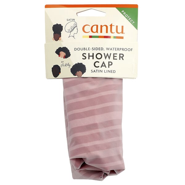 Cantu, Shower Cap, Satin Lined, One Size Fits Most, 1 Cap (Discontinued Item)