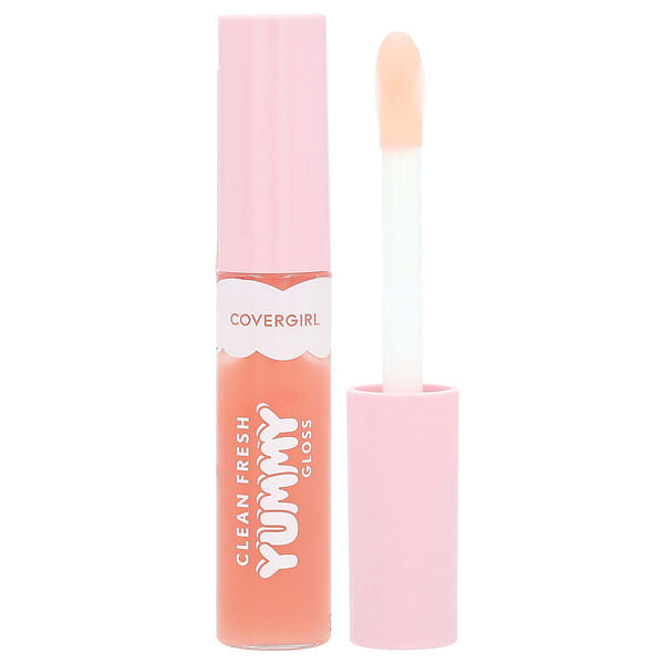 Covergirl, Clean Fresh Yummy Gloss, 650 Coconuts About You, 0.33 fl oz (10 ml) (Discontinued Item)