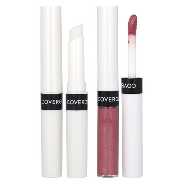 Covergirl, Outlast All-Day, Lip Color, 550 Blushed Mauve, 2 Piece Set (Discontinued Item)