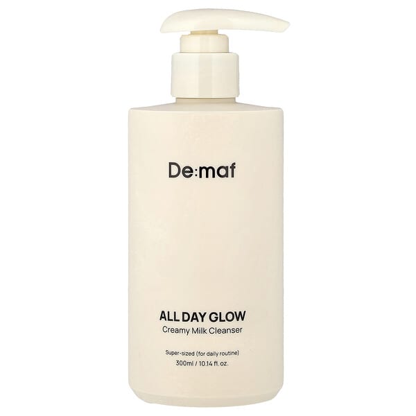 De:maf, All Day Glow, Creamy Milk Cleanser, 10.14 fl oz (300 ml)