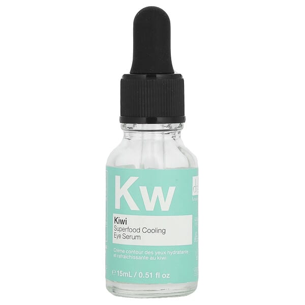 Dr. Botanicals, Kiwi Superfood Cooling Eye Serum, 0.51 fl oz (15 ml) (Discontinued Item)