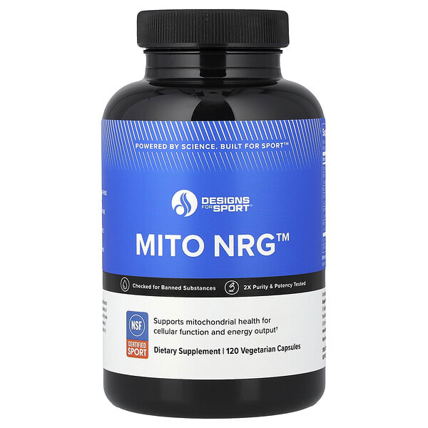 Designs For Health, Designs For Sport®, Mito NRG™, 120 ширхэг капсул