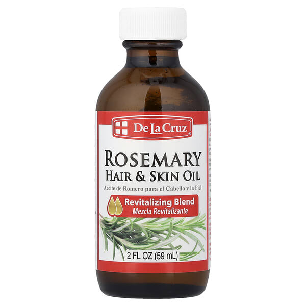 De La Cruz, Rosemary, Hair & Skin Oil, 2 fl oz (59 ml)