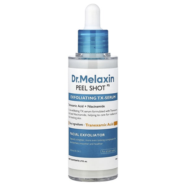 Dr.Melaxin, Peel Shot, Exfoliating TX-Serum, For All Skin Types, 2.7 fl oz (80 ml)