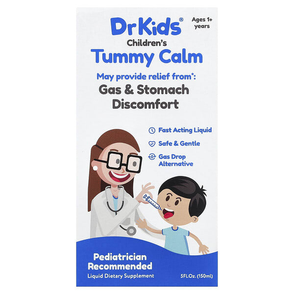 DrKids, Children's Tummy Calm, Ages 1+ Years, 5 fl oz (150 ml)