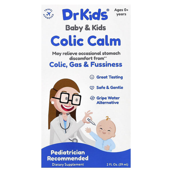 DrKids, Baby & Kids Colic Calm, Ages 0+ Years, 2 fl oz (59 ml)