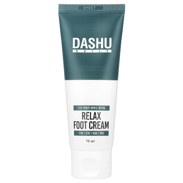 Dashu, Өдөр тутмын, Relax Foot Cream, 70 ml