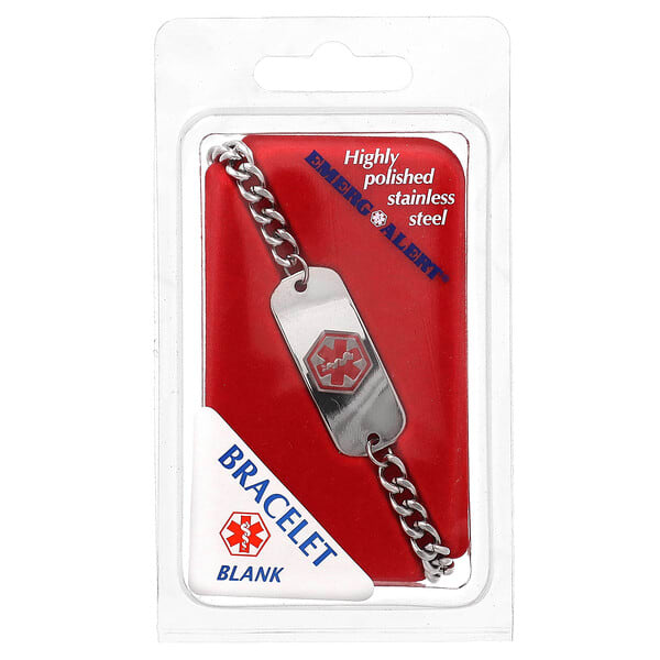Emerge-Alert, Medical Bracelet, Blank, 1 ширхэг
