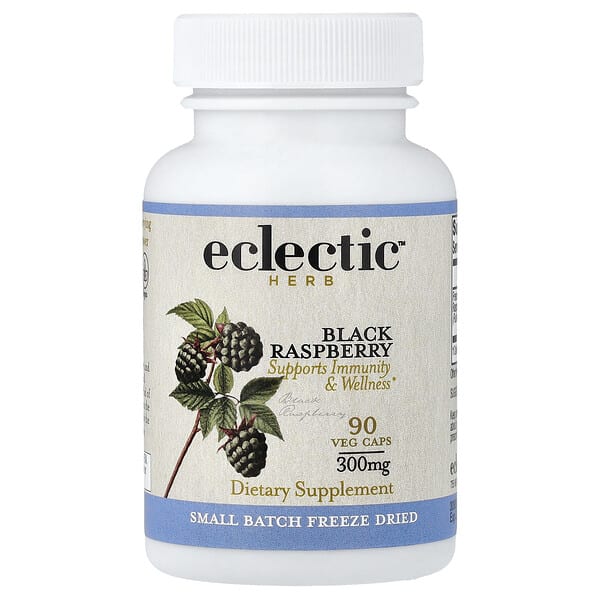 Eclectic Herb, Black бөөрөлзгөнө, 300 мг, 90 ширхэг капсул
