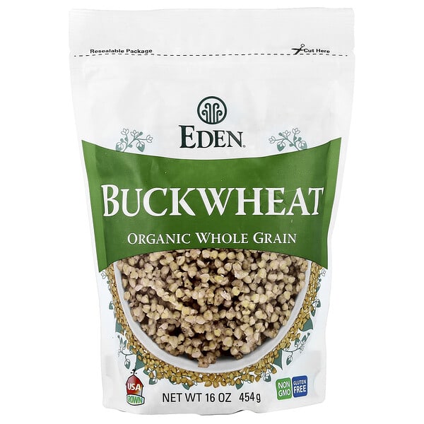 Eden Foods, Organic Whole Grain, Buckwheat, 16 oz (454 g)