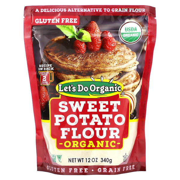 Let's Do Organic, Let's Do Organic, Organic Sweet Potato Flour, 12 oz (340 g) (Discontinued Item)
