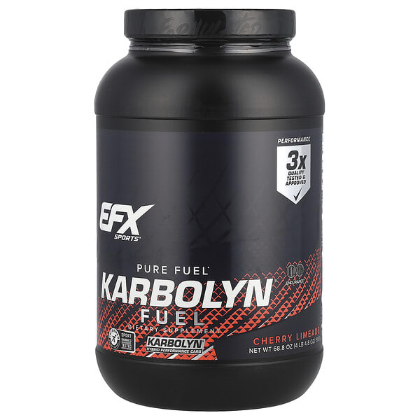 EFX Sports, Karbolyn Fuel, Cherry Limeade, 4 lb 4.8 oz (1, 950 g)