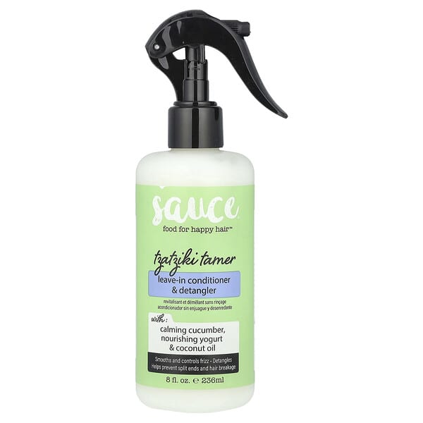 Sauce Beauty, Leave-In Conditioner & Detangler, Tzatziki Tamer, 8 fl oz (236 ml) (Discontinued Item)