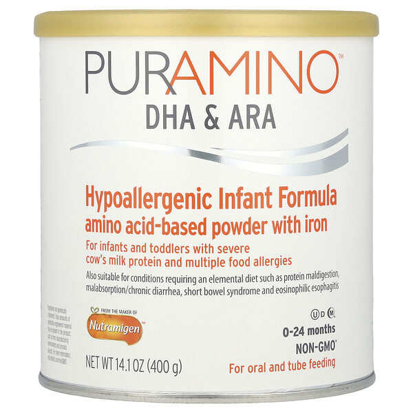 Enfamil, PurAmino™, Hypoallergenic Infant Formula, 0-24 Months, 14.1 oz (400 g)