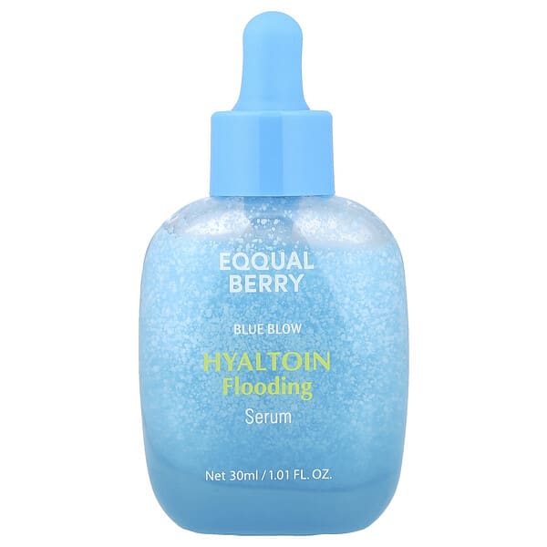 EQQUALBERRY, Blue Blow, Hyaltoin Flooding Serum, 1.01 fl oz (30 ml)