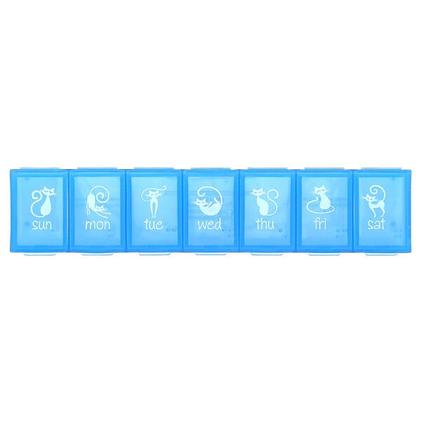 Ezy Dose, Pets, Weekly Pill Planner, Cats, Large, 1 ширхэг